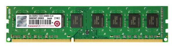 MEM DDR3 4GB 1333MHz TRANSCEND TS512MLK64V3N