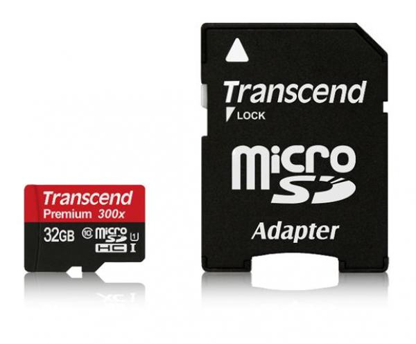 Memorijska kartica Transcend SD MICRO 32GB HC Class UHS 1 + SD adapter