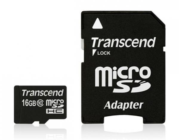 Memorijska kartica Transcend SD MICRO 16GB HC Class 10