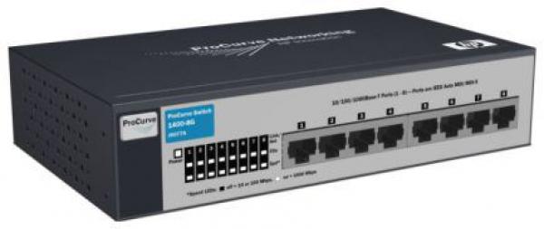 NET HP 1410-8G Switch, J9559AR - REMAN