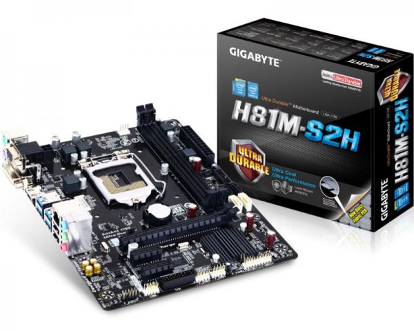 GIGABYTE GA-H81M-S2H rev.1.0