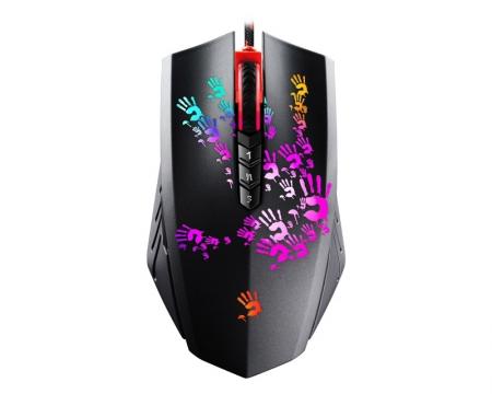 A4 TECH A60 Optic Micro Switch Blazing Bloody Gaming Optical USB crni miš