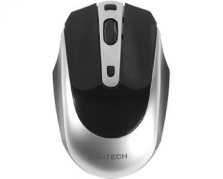 A4 TECH G11-580FX-2 Li-Ion V-Track Wireless Optical crno-srebrni