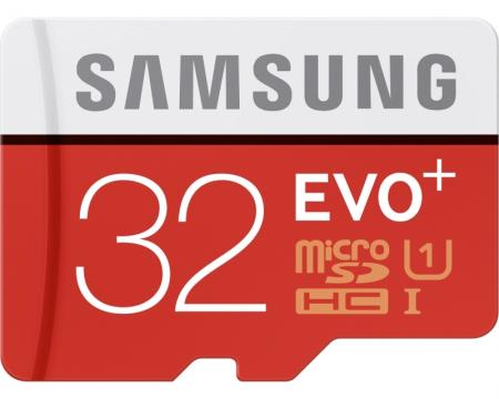 SAMSUNG EVO PLUS UHS-I MicroSDHC 32GB class 10 + Adapter MB-MC32DA