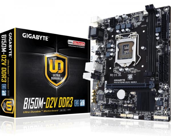 GIGABYTE GA-B150M-D2V DDR3