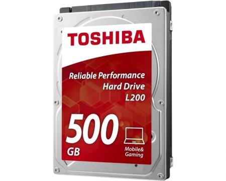 TOSHIBA 500GB 2.5 SATA III 8MB 5.400rpm HDWJ105UZSVA L200 series