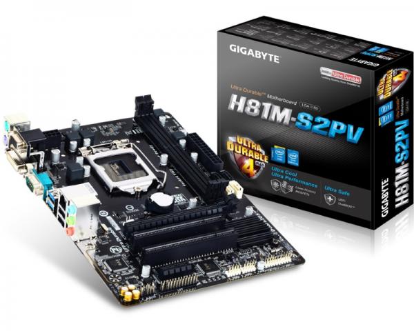 GIGABYTE GA-H81M-S2PV rev.3.0