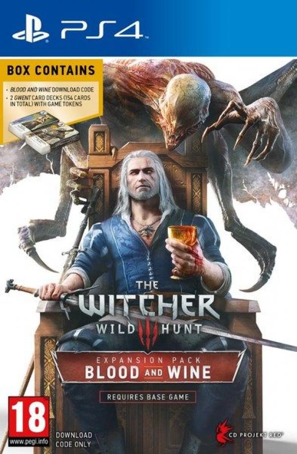 PS4 The Witcher 3 Wild Hunt Blood and Wine