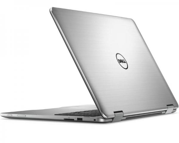DELL Inspiron 17 7000 Series (7778) 17.3 2-u-1 Touch FHD Intel Core i7-6500U 2.5GHz (3.1GHz) 16GB 512GB SSD GeForce 940MX 2GB 4-cell srebrni Windows 10 Home 64bit 5Y5B