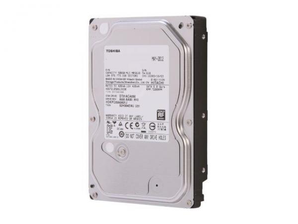 Toshiba HDD 500GB 3.5 7200 SATA 3.0 32MB interni hard disk
