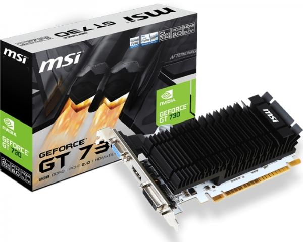 MSI nVidia GeForce GT 730 2GB 64bit N730K-2GD3H/LP