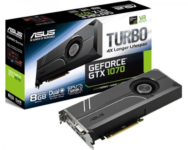 Asus NVD GTX1070 8GB 256bit TURBO-GTX1070-8G