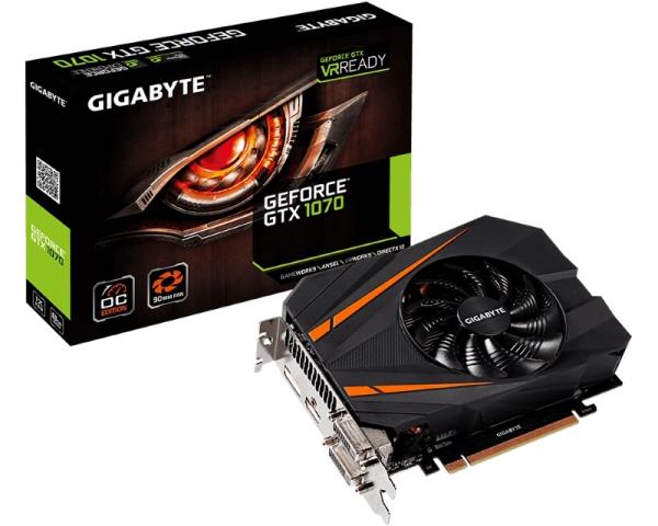 GIGABYTE nVidia GeForce GTX 1070 8GB 256bit GV-N1070IXOC-8GD