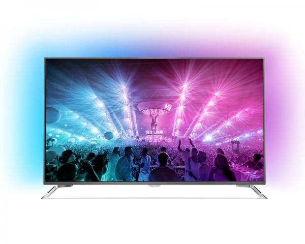 PHILIPS 49 49PUS7101/12 Smart LED 4K Ultra HD Android Ambilight digital LCD TV $