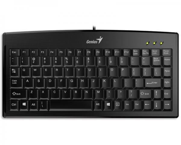 GENIUS LuxeMate 100 USB US slim crna tastatura
