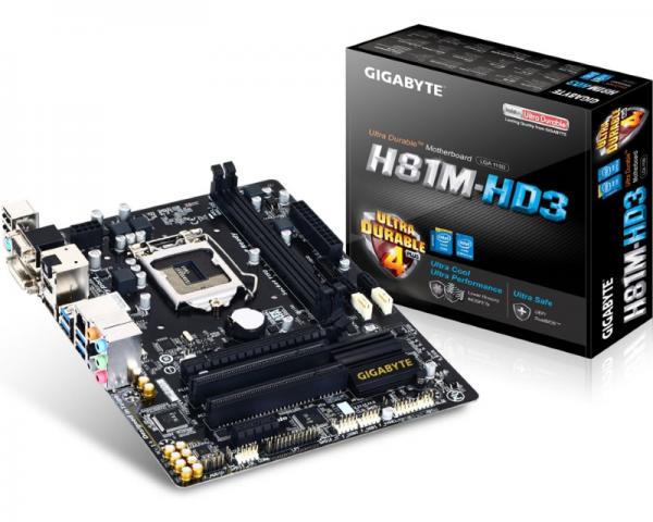 GIGABYTE GA-H81M-HD3 rev.2.0