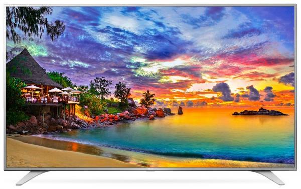 LG 49UH6507 LED TV 49 Ultra HD, WebOS 3.0 SMART, T2, Metal/Silver, Eiffel stand
