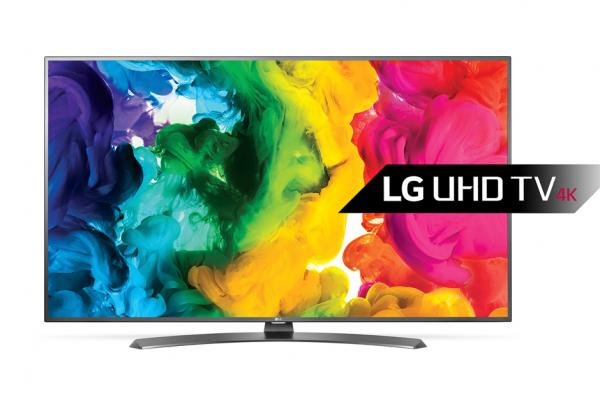 LG 55UH6257 LED TV 55 Ultra HD, WebOS 3.0 SMART, T2, Metal/Titan, Plate ribbon stand