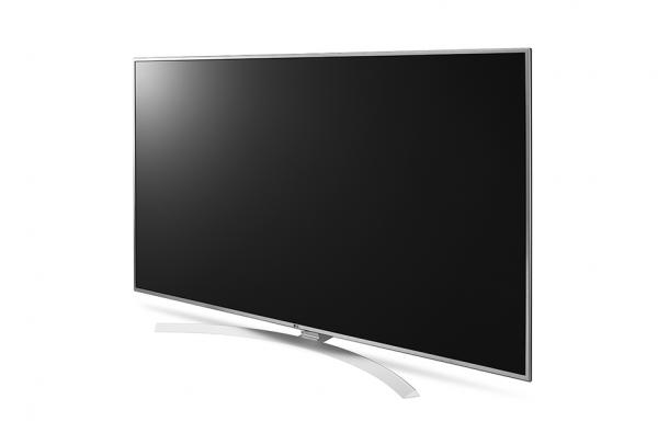 LG 60UH7707 LED TV 60 Super Ultra HD, WebOS 3.0 SMART, T2,Bright metal/Silver, Crescent stand