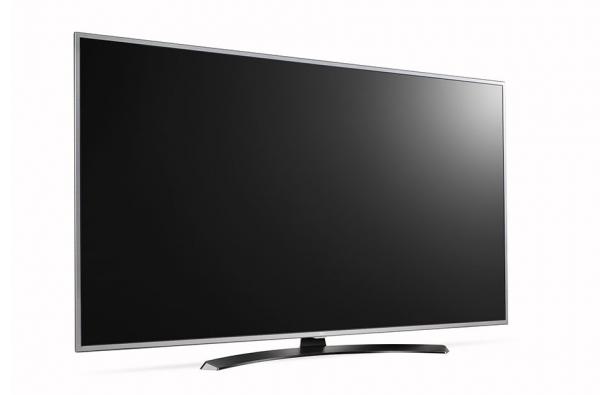 LG 43UH668V LED TV 43 Ultra HD, WebOS 3.0 SMART, T2, Metal/Silver, Crescent stand