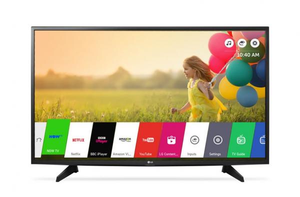 LG 49LH570V LED TV 49 Full HD, Smart Lite, Metal/Black, Two pole stand