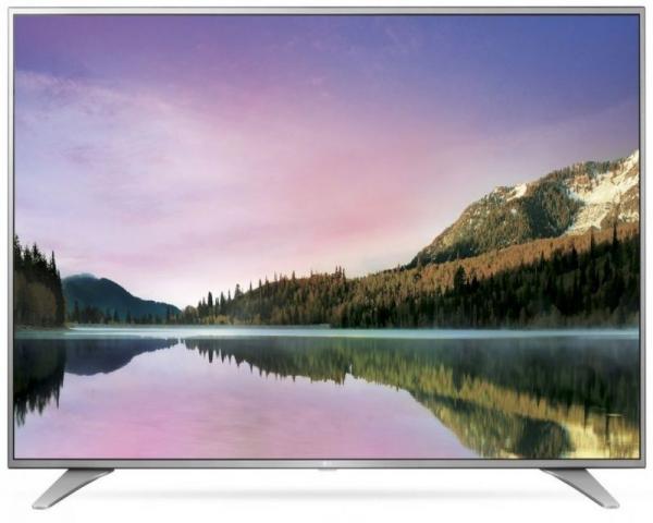 LG 55UH6507 LED TV 55 Ultra HD, WebOS 3.0 SMART, T2, Metal/Silver, Eiffel stand