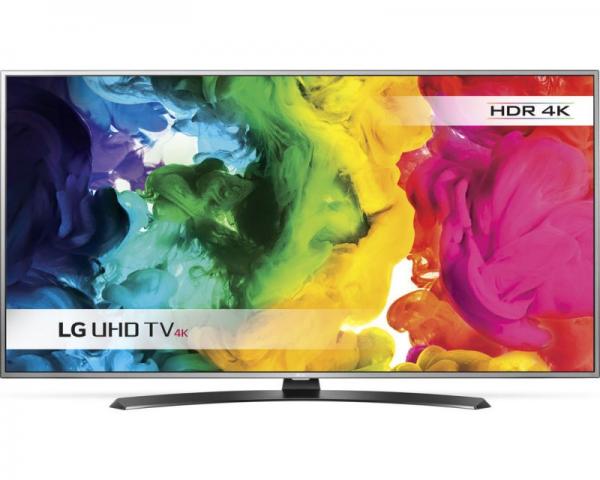 LG 65UH668V LED TV 65 Ultra HD, WebOS 3.0 SMART, T2, Metal/Silver, Crescent stand