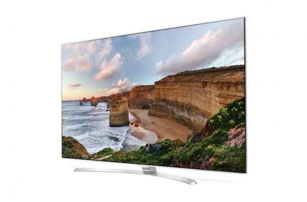 LG 65UH8507 3D LED TV 65 Super Ultra HD, WebOS 3.0 SMART, T2, UniScreen, Crescent stand