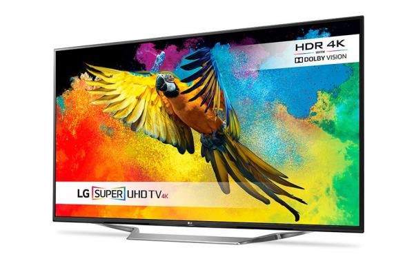 LG 70UH700V LED TV 70 Ultra HD, WebOS 3.0 SMART, T2, Metal/Black, Plate ribbon stand