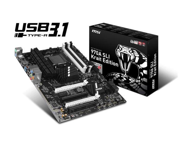 MSI AM3+ 970A SLI KRAIT EDITION