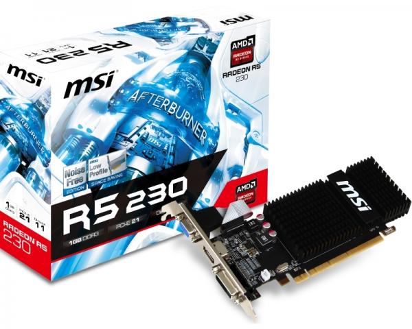 MSI AMD Radeon R5 230 1GB 64bit R5 230 1GD3H LP
