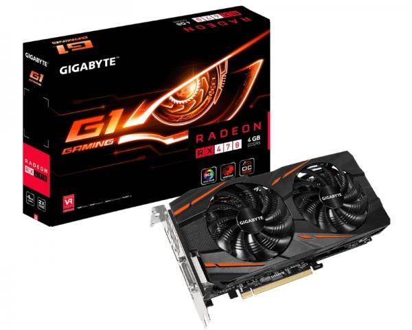 GIGABYTE Radeon RX 470 4GB 256bit GV-RX470G1 GAMING-4GD