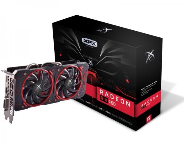 XFX AMD Radeon RX 460 4GB 128bit RX-460P4DFG5