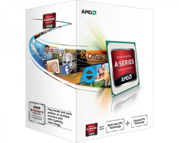 AMD A4-5300 2 cores 3.4GHz (3.6GHz) Radeon HD 7480D Box