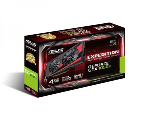 ASUS nVidia GeForce GTX 1050 Ti 4GB 128bit EX-GTX1050TI-4G