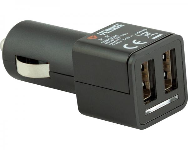 YENKEE YAC 2001 4200mAh automobilski USB punjac crni