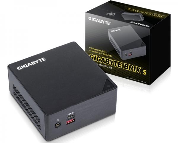 GIGABYTE GB-BSi7HA-6500 BRIX Mini PC Intel Core i7-6500U 2.5GHz (3.1GHz)