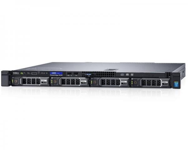 DELL PowerEdge R230 Xeon E3-1220 v5 4-Core 3.0GHz (3.5GHz) 8GB 1TB SAS 3yr NBD