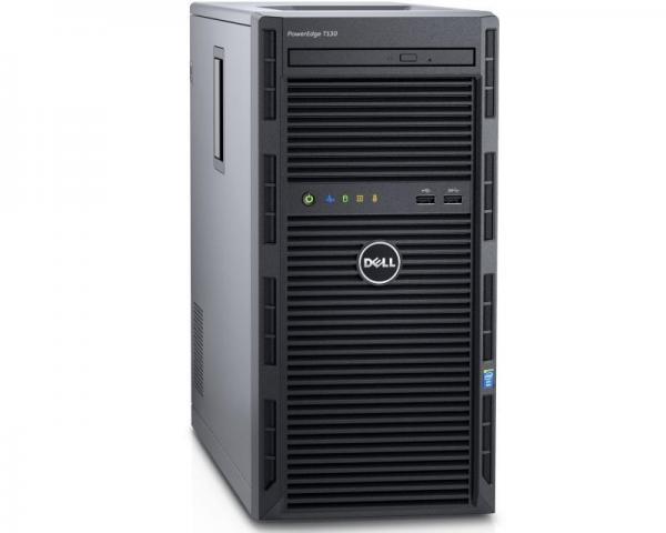 DELL PowerEdge T130 Xeon E3-1220 v5 4-Core 3.0GHz (3.5GHz) 4GB 1TB 3yr NBD