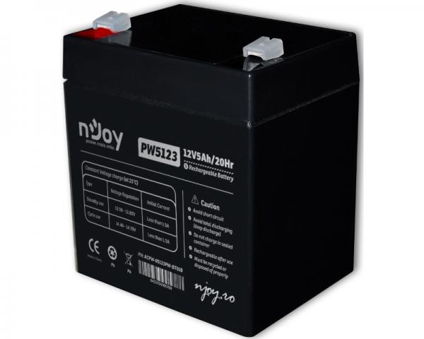 NJOY PW5123 baterija za UPS 12V 5Ah (ACPW-05123PW-BT01B)