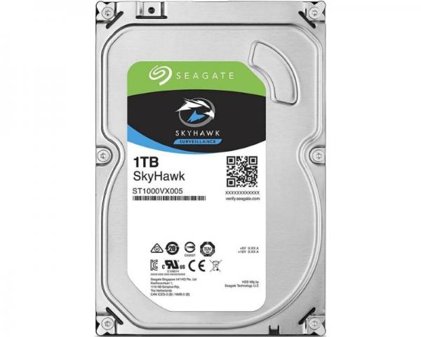 SEAGATE 1TB 3.5 SATA III 64MB ST1000VX005 SkyHawk Surveillance HDD