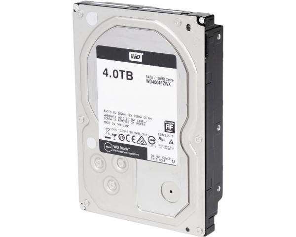 WD 4TB 3.5 SATA III 128MB 7.200rpm WD4004FZWX Black