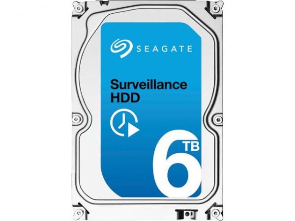 SEAGATE 6TB 3.5 SATA III 128MB ST6000VX0001 Surveillance HDD
