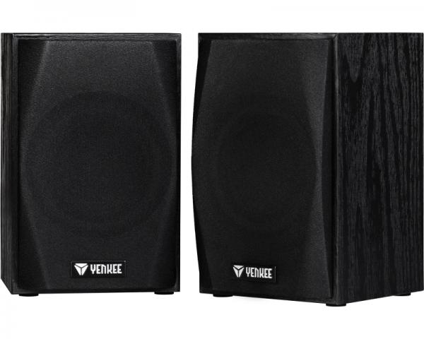 YENKEE YSP 2010BK 2.0 Wood USB zvučnici crni