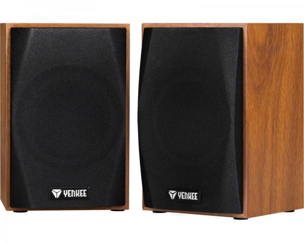 YENKEE YSP 2010BN 2.0 Wood USB zvučnici braon