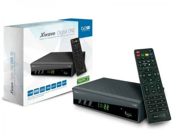 XWAVE Digital ONE DVB-T2 set top box