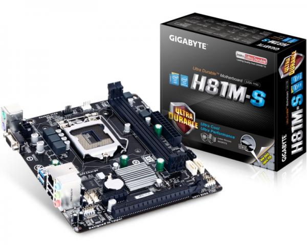 GIGABYTE GA-H81M-S rev.1.0