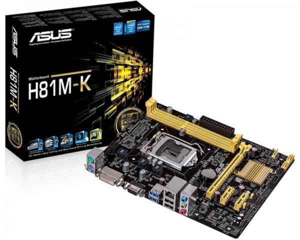 Asus Intel MB H81M-K 1150