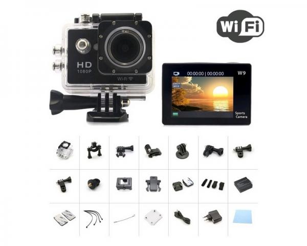 STARK Sports Cam W9 1080p action digitalna kamera crna
