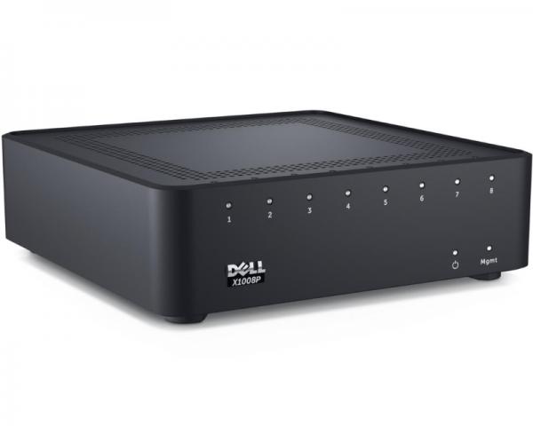 DELL Networking X1008P 8port Managed Smart PoE switch